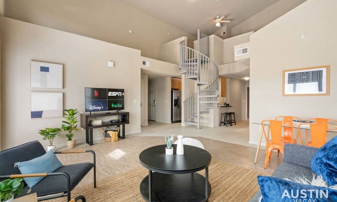 West Campus Apartment | Amazing Sunset Views from W Campus Loft Style Apt