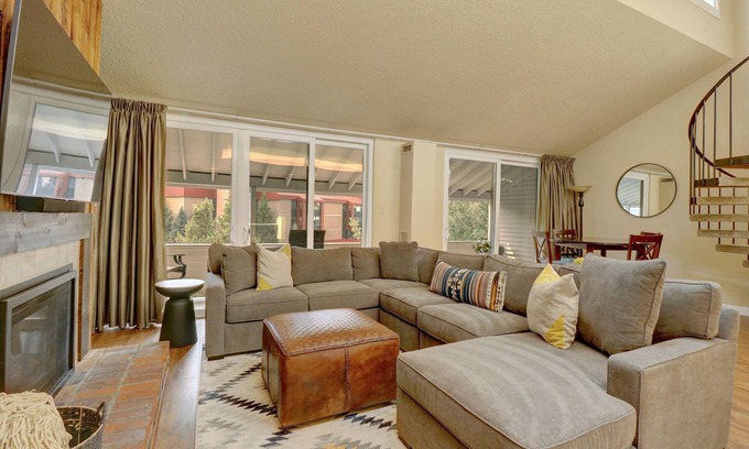 Copper Mountain Village Condo | Amazing Views, Extra Sleeping Area,Copper 2 Bedroom with Loft SB206