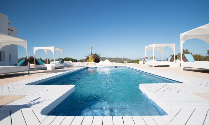 Santa Eulalia del Rio House | AMAZING VILLA PRIVACY AND SEA VIEW, WIFI, A/C, PRIVATE POOL