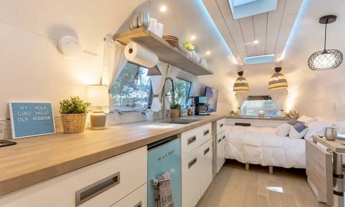 Ballast Point House | Amelia Airstream · Airstream Farm Stay Evolved Retreat Experience