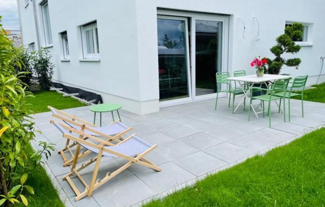 Diessen am Ammersee Apartment | Ammersee Haus in Haus,wunderschöne Designerferienwohung mit Garten