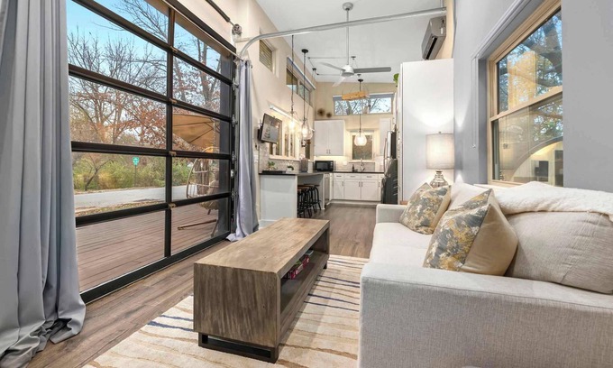 Fayetteville House | Amp House-Seen on Tiny House Nation-Sauna-1mi to DT