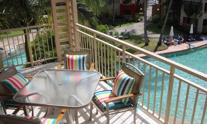 Palm Cove Apartment | Amphora Unit 531 - Top view, best Unit in Resort