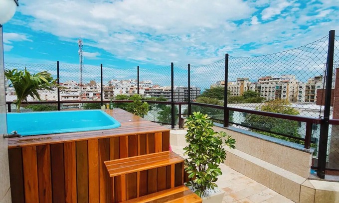 Centro Apartment | Ampla Cobertura Duplex em Cabo Frio a 3 mim da Praia