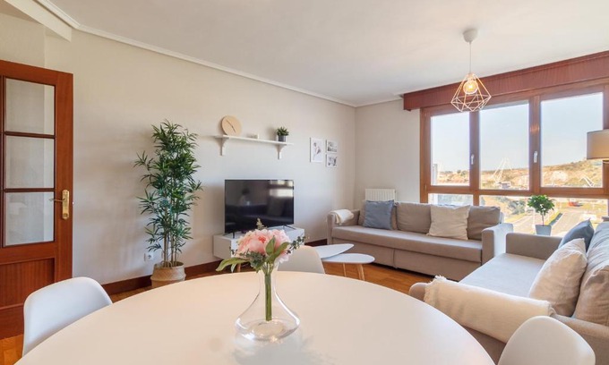Barakaldo Apartment | Amplio y Luminoso sobre la Ría de Barakaldo
