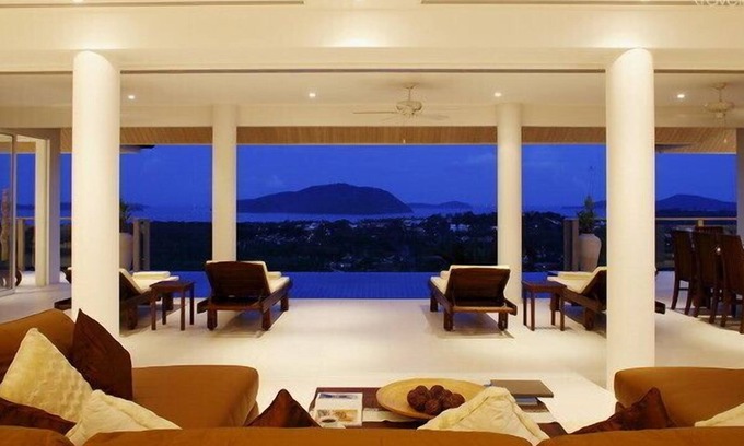 Rawai Villa | Andaman View: Seaview, 5 Bedroom, Private Pool, sleeping 15 guests, maid/cook