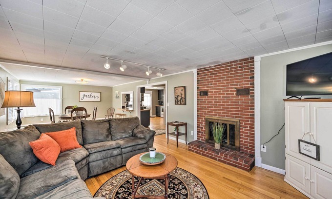 Sunday River Area House | Andover House w/Private Yard & ATV Trail Access!