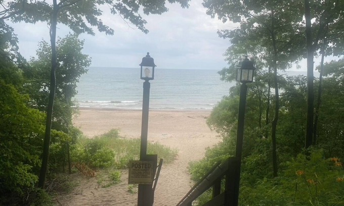 Angola on the Lake House | Angola on the Lake Beach House Spacious 4BR private beach wrap-around porches