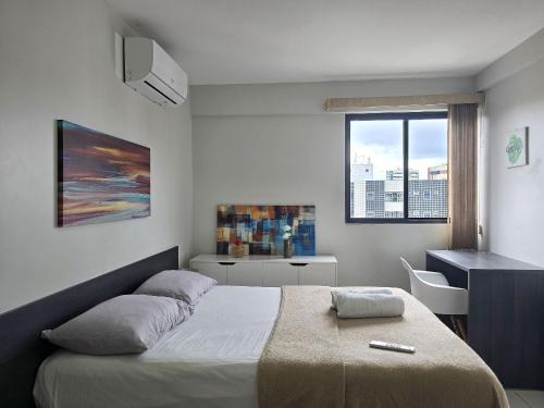 Ponta Verde Apartment | Apê à 5min da Praia com Piscina na Coberftura