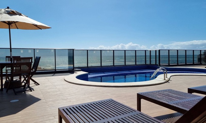 Jatiuca Apartment | Apê Vista Mar, Piscina & Academia P811