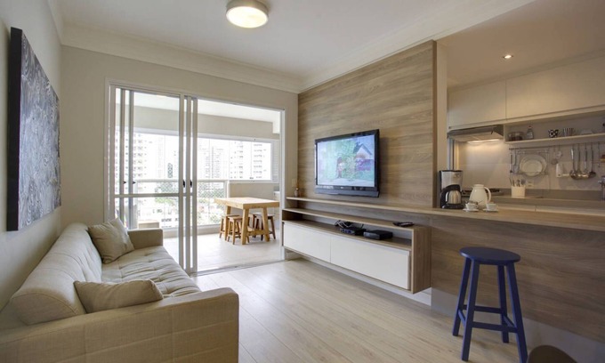 Vila Andrade Apartment | AP NEW 2 DORMS/1SUITE TER GOURMET COMPL. SHOPPING MORUMBI TOWN/SOUTHERN GARDEN