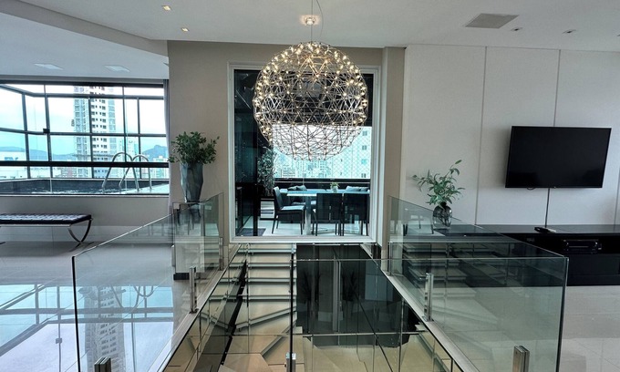 Barra Sul Apartment | Apartament penthouse duplex with pool sea view