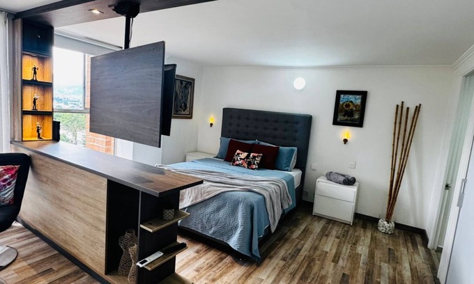 Astorga Apartment | Apartaestudio en el Poblado con Vista