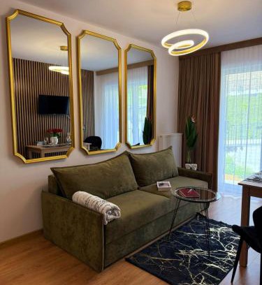Krynica-Zdroj Apartment | Apartament The Royal Suite Górski z garażem podziemnym