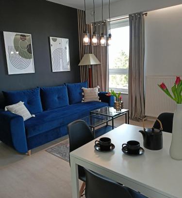 Biskupiec Apartment | Apartament z garażem blisko dwóch jezior na Warmii i Mazurach