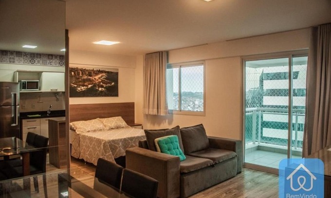 Caminho das Arvores Apartment | Apartamento completo ao lado do Salvador Shopping