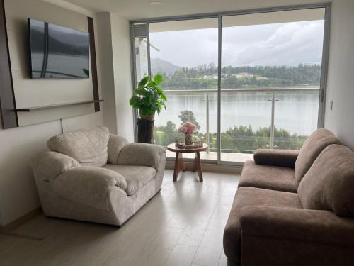 Paipa Apartment | Apartamento con vista al lago Sochagota