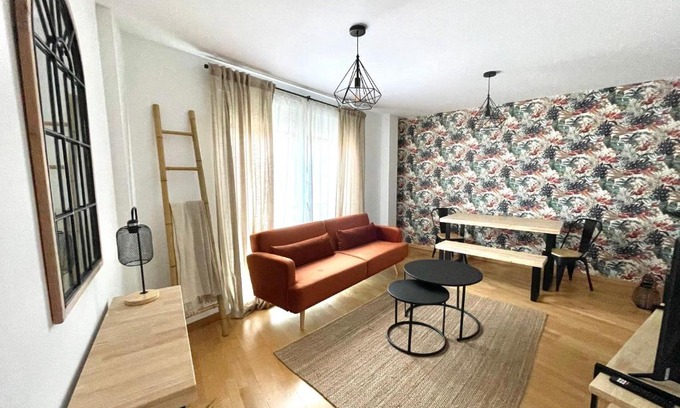 Insuela Apartment | Apartamento en palmeira - Colores del Barbanza Naranja