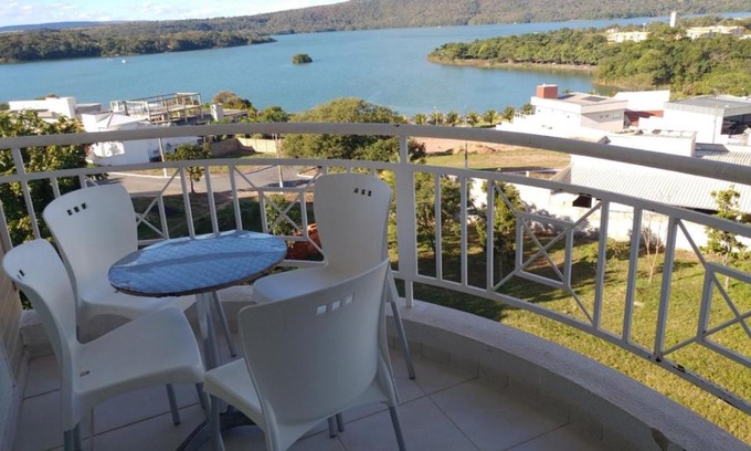 Centro Apartment | Apartamento encantador de frente ao lago Corumbá