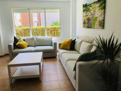 Vera Beach Apartment | Apartamento Luz de Baria con gran jardín en primera línea Urbanización Playa de Baria 2