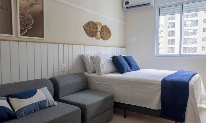 Jose Menino Apartment | Apartamento Moderno com Wi-Fi em frente a praia
