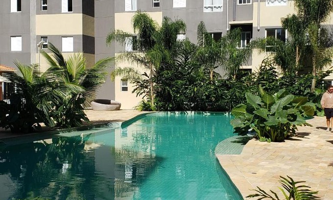 Estufa II Apartment | Apartamento Resort Palmeiras 2 com 03 Quartos Ubatuba