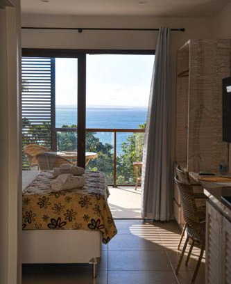 Morro de Sao Paulo Apartment | Apartamento vista mar, Luar do Morro, Amerigo 215 MORRO DE SAO PAULO