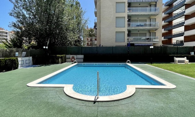 La Pineda Apartment | APARTBEACH CHLOE DOWNTOWN BEACH AIR CONDITIONING WITH POOL AND LARGE TERRACE