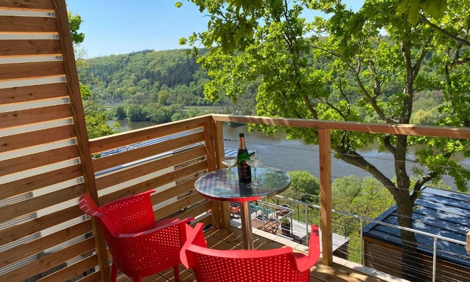 Zdiby Cabin | Apartmán - E - Vyhlídka nad řekou