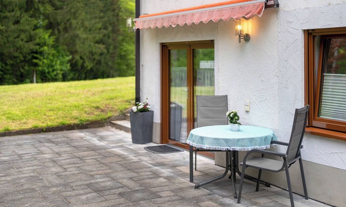 Wolfach - Saint Roman Apartment | Apartment 'Ferienwohnung Torbrünnele' with Mountain View, Private Terrace and Wi-Fi