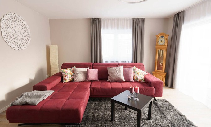 Gammertingen Apartment | Apartment 1, 17 sqm - partial area - 1 bedroom, own bathroom, with shared use of kitchen and living room max. 2 persons