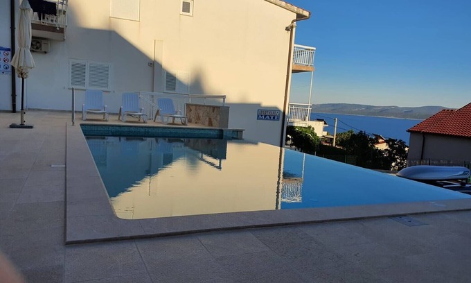 Ruskamen Apartment | Apartment 1 with pool and amazing sea view