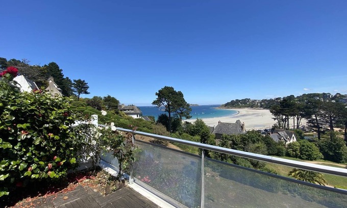 Perros-Guirec Apartment | Apartment 2/4 pers EXCEPTIONAL SEA VIEW with terrace in PERROS-GUIREC