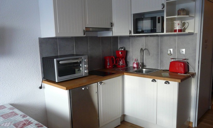 Viel-Alpe Apartment | Apartment 5 People - 1 separate bedroom -Alpe d'huez 25m²