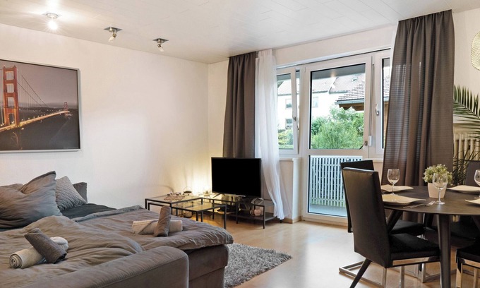 Kempten Apartment | Apartment 'Amselnest' with Private Terrace, Private Garden