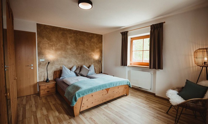 Foiana Apartment | Apartment 'Andreas - Gallhof' with Mountain View, Private Terrace and Shared Garden
