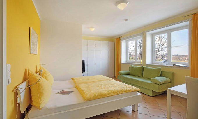 Mickhausen Apartment | Apartment 'Birkethof - Studio' with Mountain View, Private Terrace and Wi-Fi