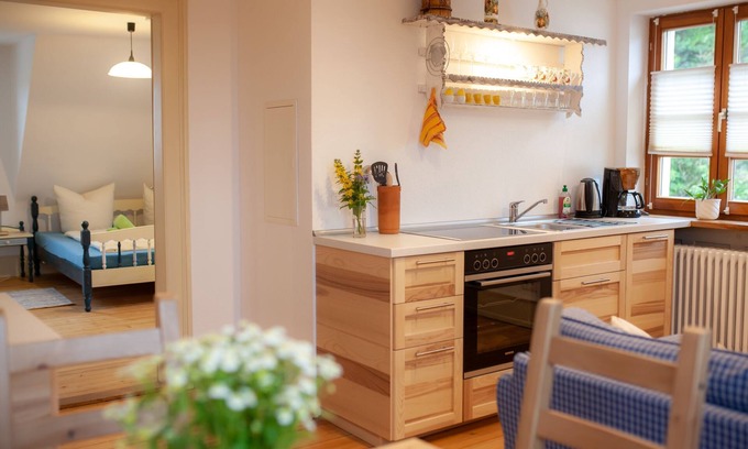 Achkarren Apartment | Apartment "Burgunder" with 40 square meters, 1 bedroom for max. 4 persons (2 adults)