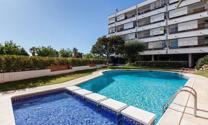 Canet de Mar Apartment | Apartment "Canet Platja" with Shared Pool & Wi-Fi