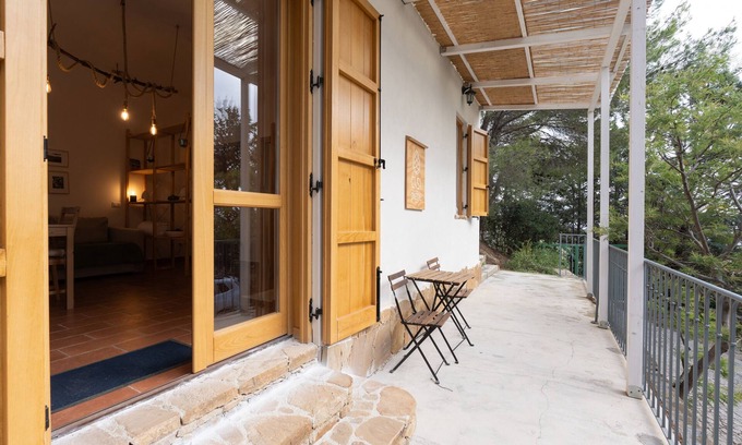 Camporeale Apartment | Apartment 'Casa Delle Pigne' with Mountain View, Private Terrace and Wi-Fi