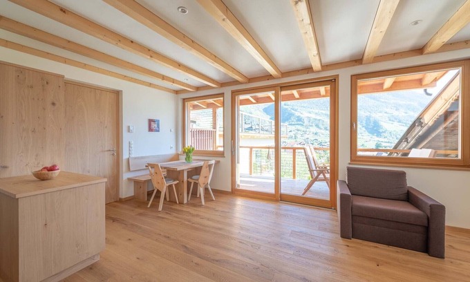 Marlengo Apartment | Apartment 'Cataleya' with Mountain View, Shared Pool and Wi-Fi