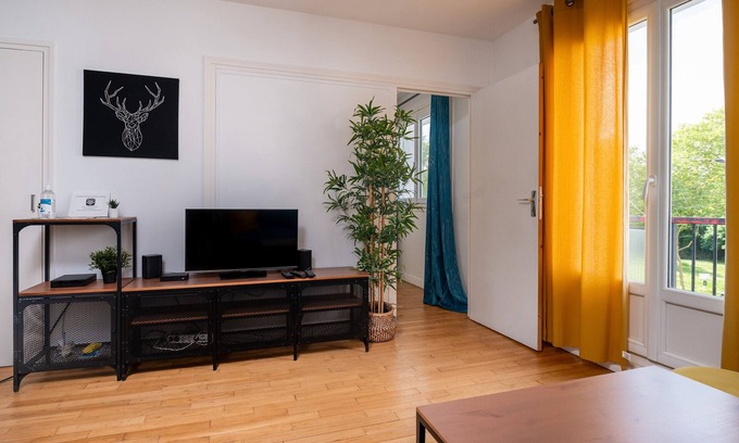 Lorient Apartment | Apartment 'City Center - Balcony - Quiet' Wi-Fi - Breizh Key