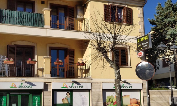 Agnone Apartment | Apartment "CODONORAO" - BALCONY view 'DRESSED
