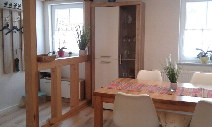Calmbach Apartment | Apartment 'Alte Schmiede' with Balcony and Wi-Fi