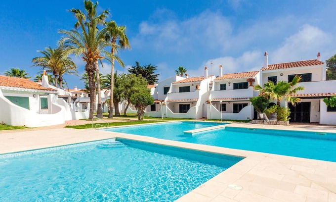 Cala'n Bosch Apartment | Apartment 'Cova des Moro Apto 18' with Pool, Garden & Terrace