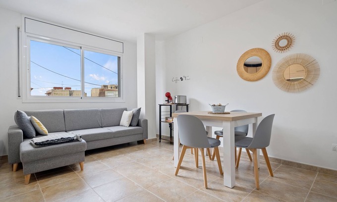 Camarles Apartment | Apartment "Iaio Kiko 1" with Wi-Fi & A/C