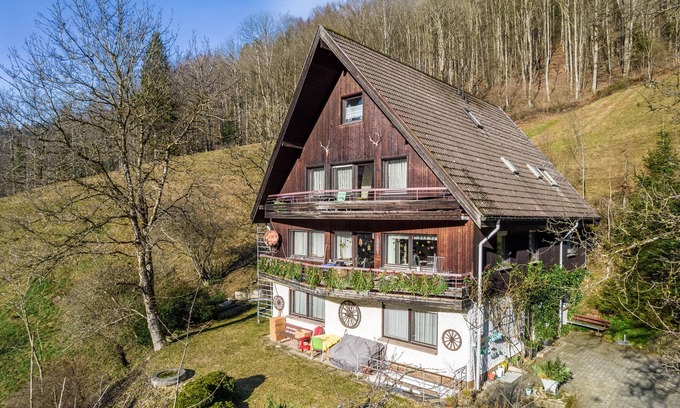 Bad Peterstal-Griesbach Apartment | Apartment 'Ferienwohnung Frechehof 74qm' with Mountain View, Private Terrace and Wi-Fi
