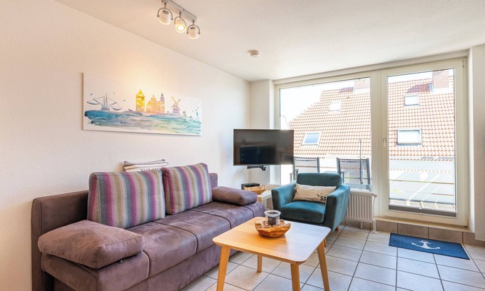 Norddeich Apartment | Apartment for 2 people, with balcony, just a few steps to the beach