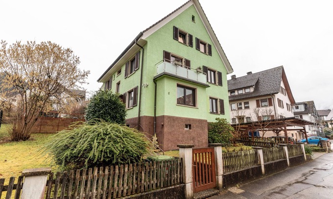 Oppenau Apartment | Apartment 'Im Grünen' with Private Terrace, Balcony and Wi-Fi