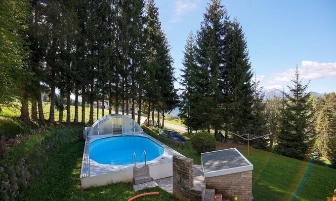Fresach Apartment | Apartment in Fresach near Millstättersee with pool
